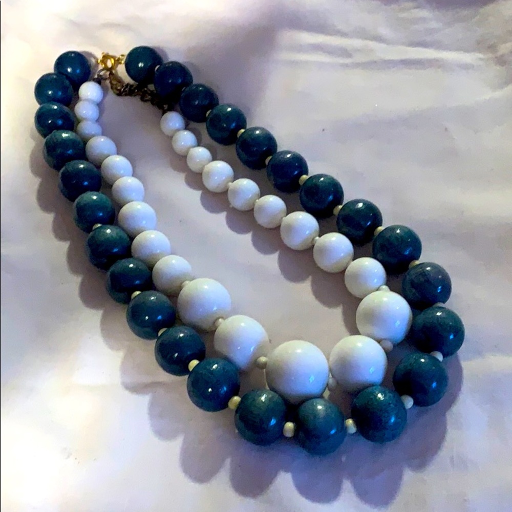 Two beaded necklaces